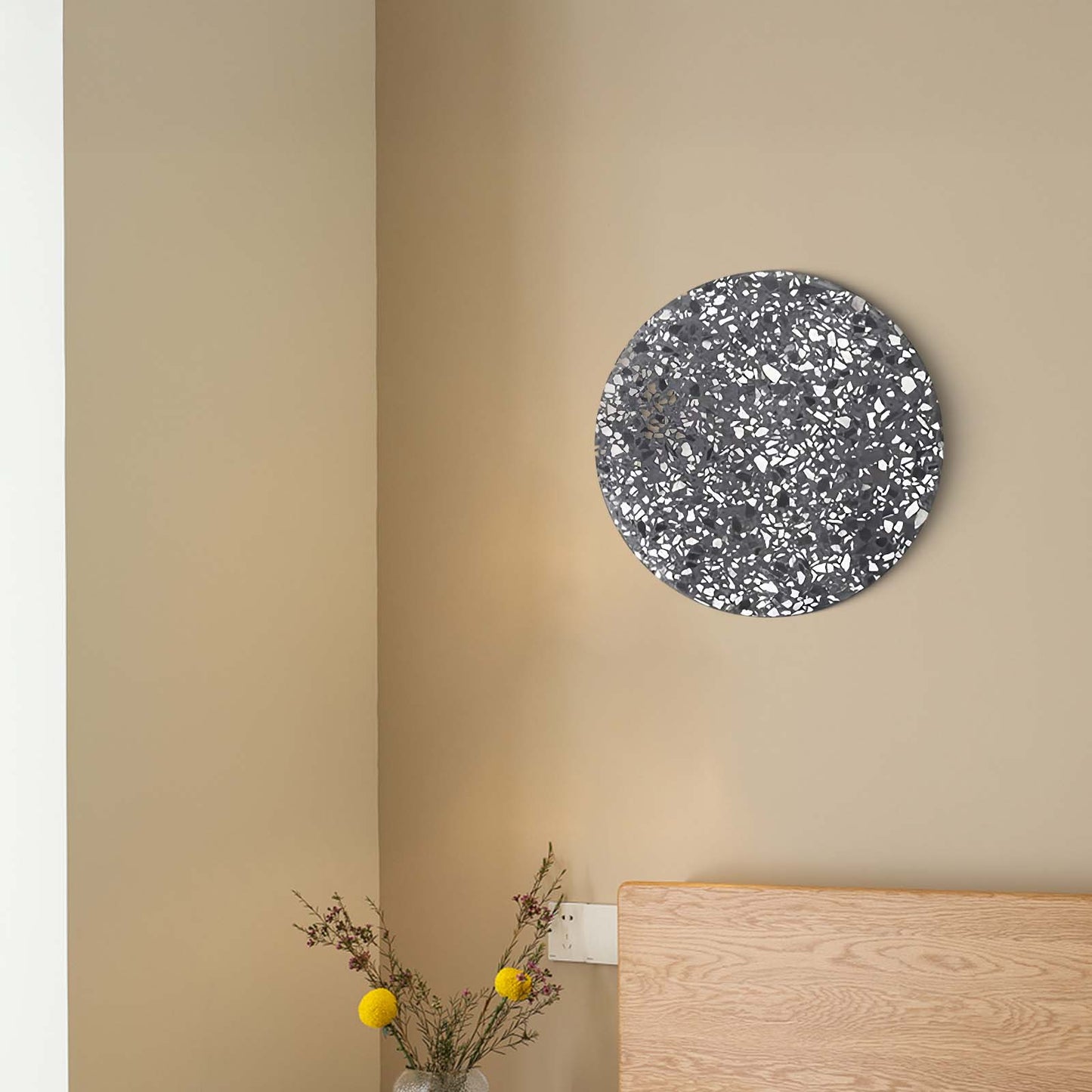 Terrazzo Art Deco Ceramic Wall Lamp