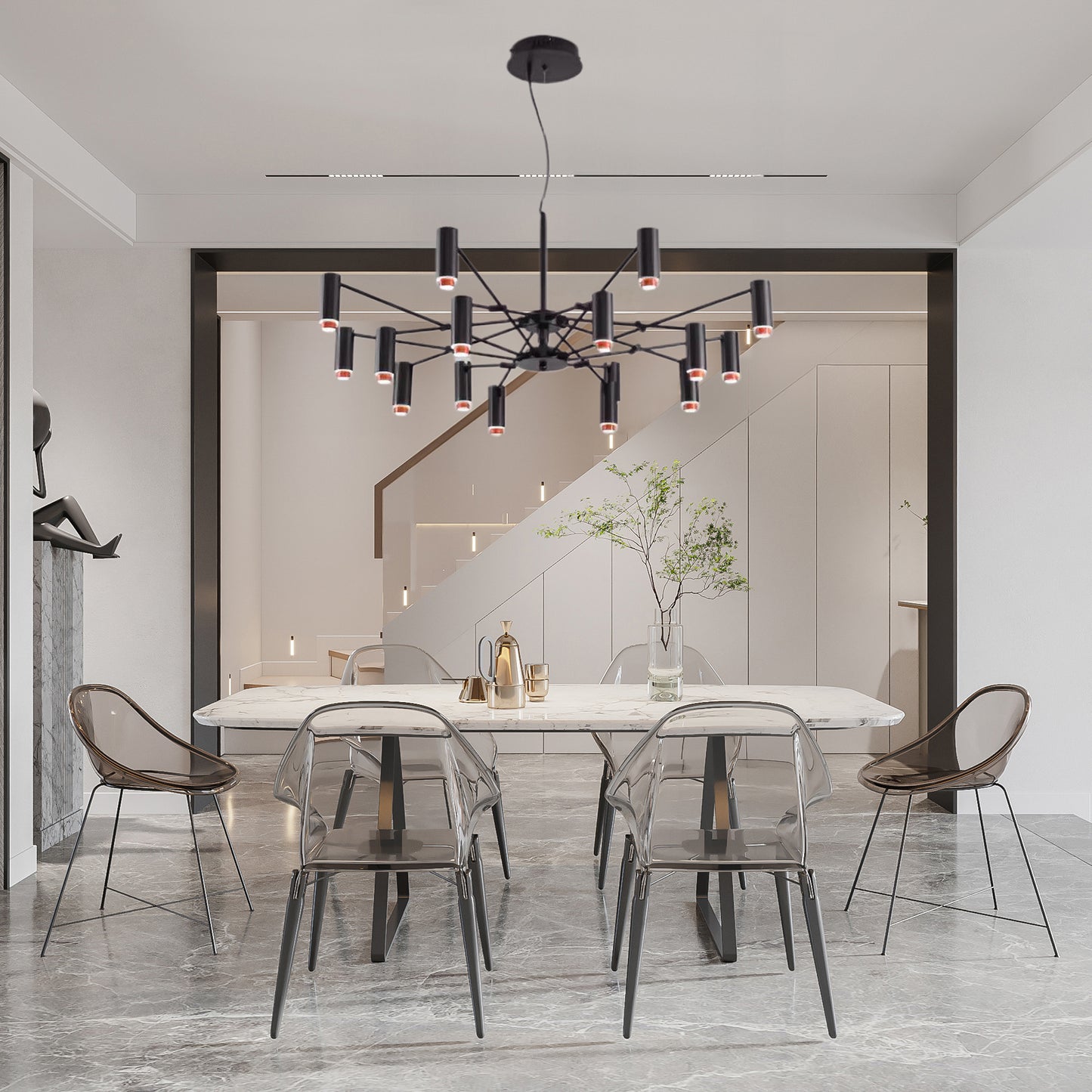 The M Eclectic Metal Pendant light