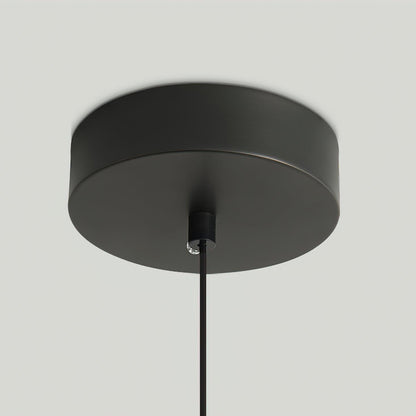 Thin Disc Modern Brass Pendant Lamp