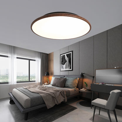 Thin Geometry Shape Modern Metal Ceiling Lamp