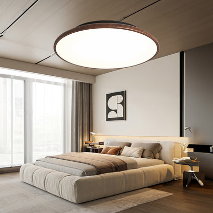 Thin Geometry Shape Modern Metal Ceiling Lamp