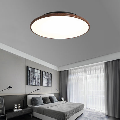 Thin Geometry Shape Modern Metal Ceiling Lamp