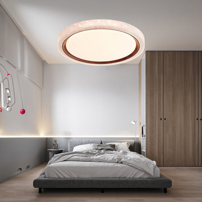 Thin Round Modern Metal Ceiling Lamp