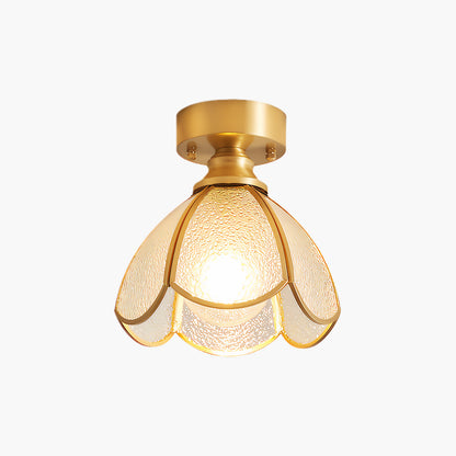 Tiffany Floral Classic Crystal Ceiling Lamp