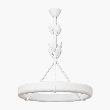 Tinsley Plaster Minimalist Metal Chandelier