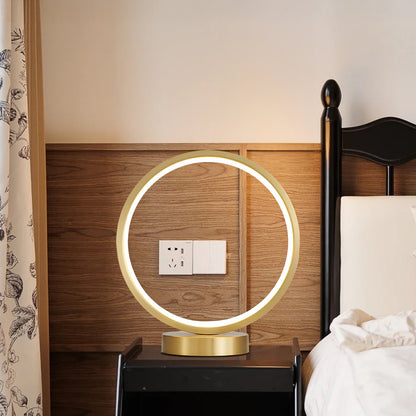 Tivoli Modern Brass Table Lamp