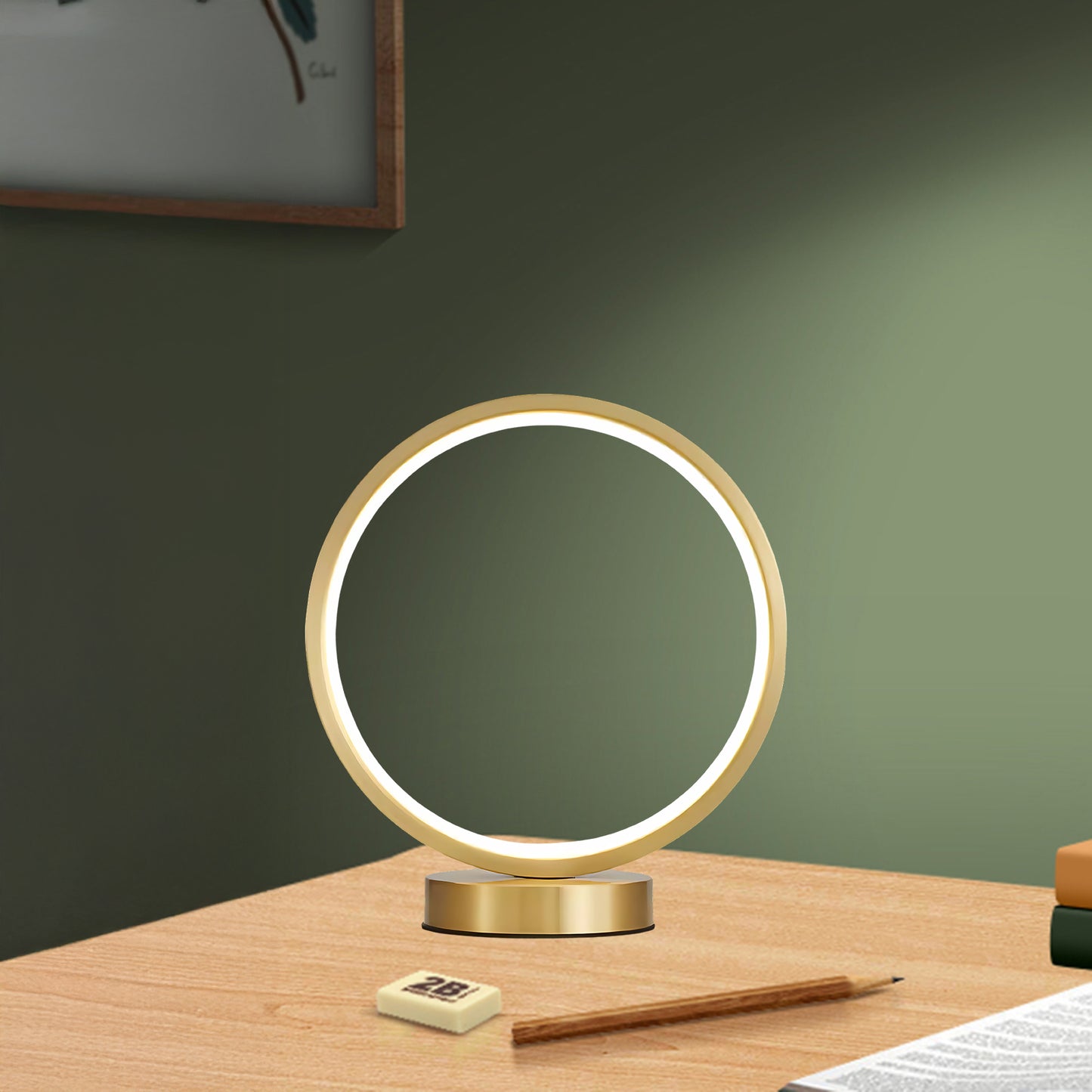 Tivoli Modern Brass Table Lamp