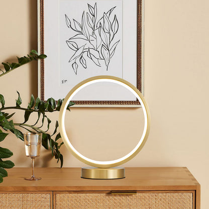 Tivoli Modern Brass Table Lamp