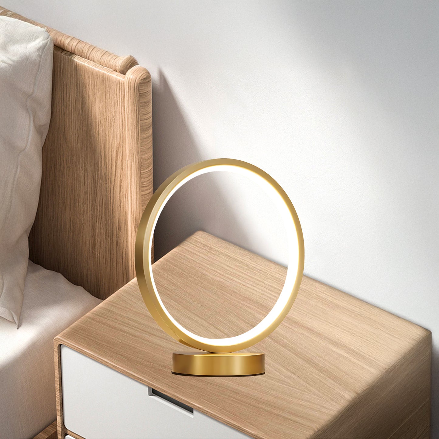 Tivoli Modern Brass Table Lamp