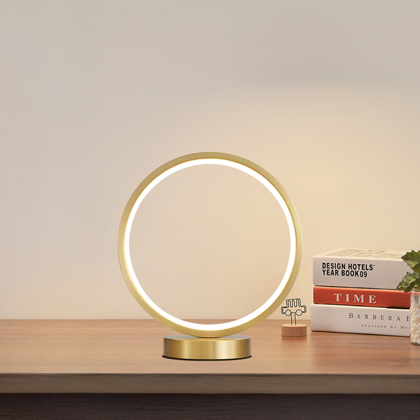 Tivoli Modern Brass Table Lamp