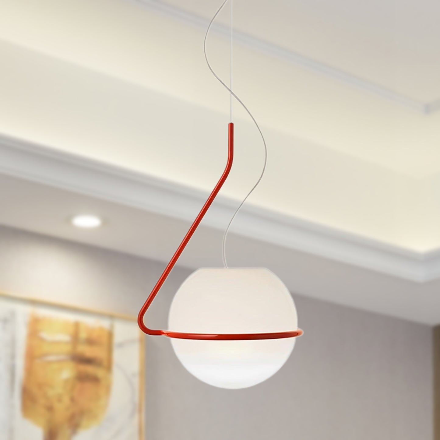 Tonda Contemporary Crystal Pendant Lamp