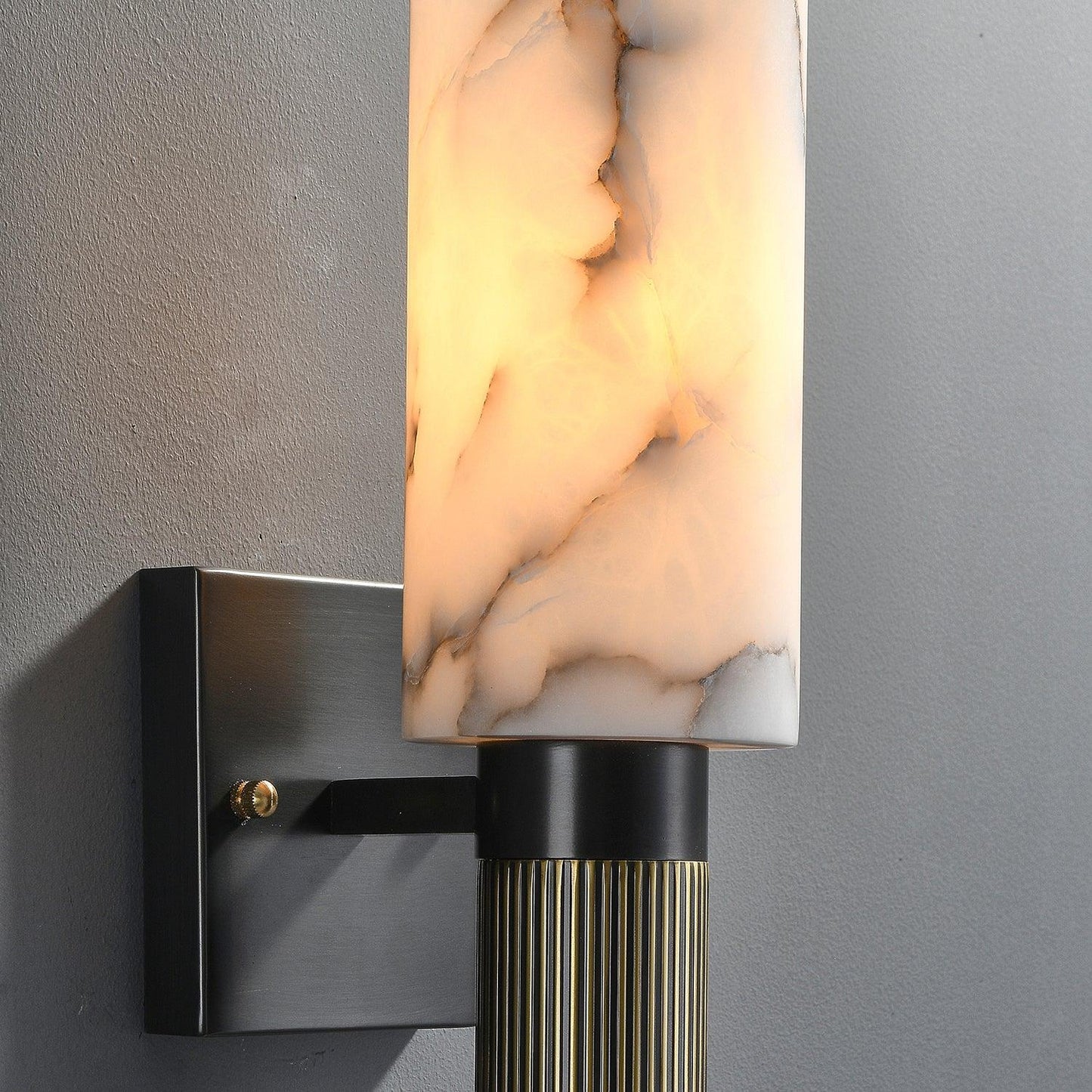 Torch Alabaster Sconce