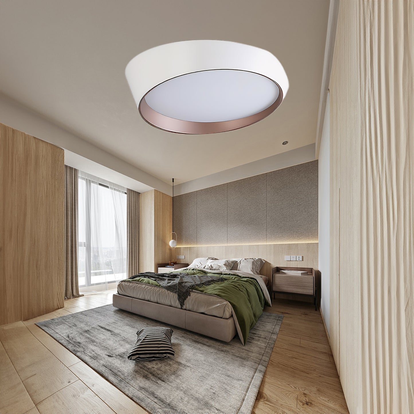 Toronto Modern Metal Ceiling Lamp