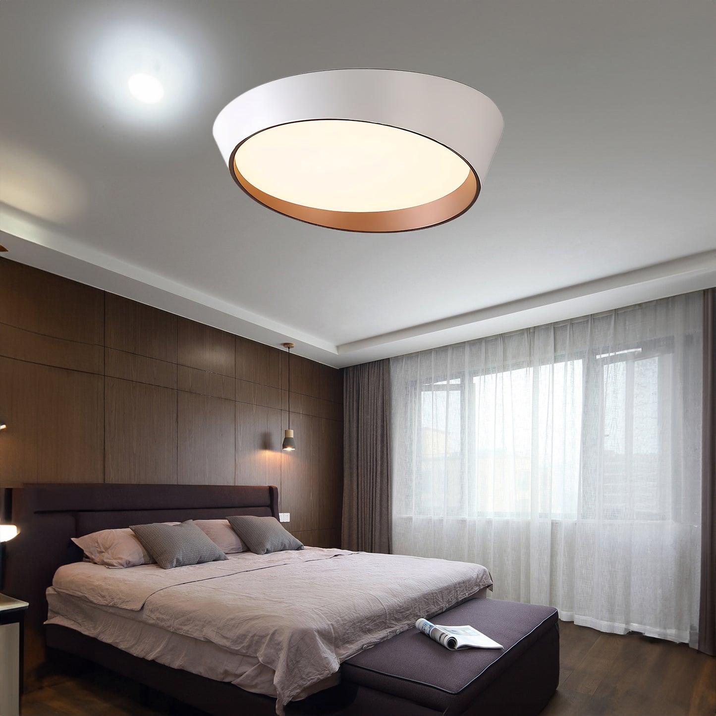 Toronto Modern Metal Ceiling Lamp