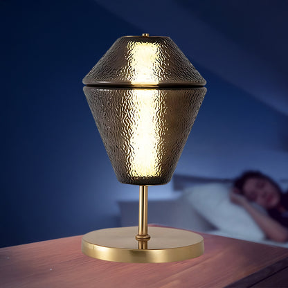 Totem Contemporary Crystal Table Lamp