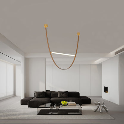 Tracer Belt Modern Crystal Pendant Lamp