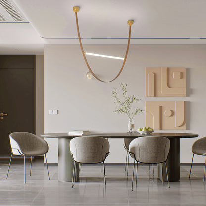 Tracer Belt Modern Crystal Pendant Lamp