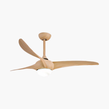 Traditional Contemporary Wood Ceiling Fan Light