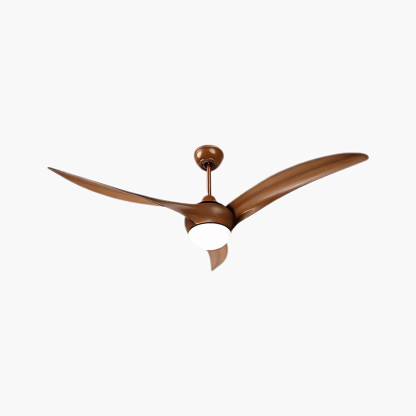 Traditional Contemporary Wood Ceiling Fan Light