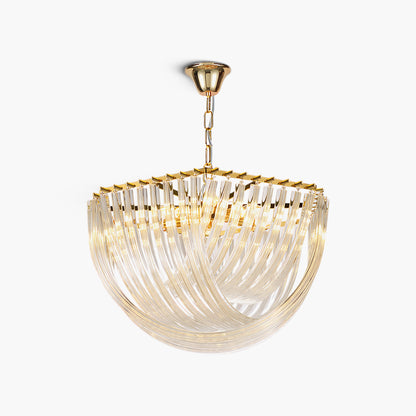 Trevi Murano Mid-century Crystal Chandelier