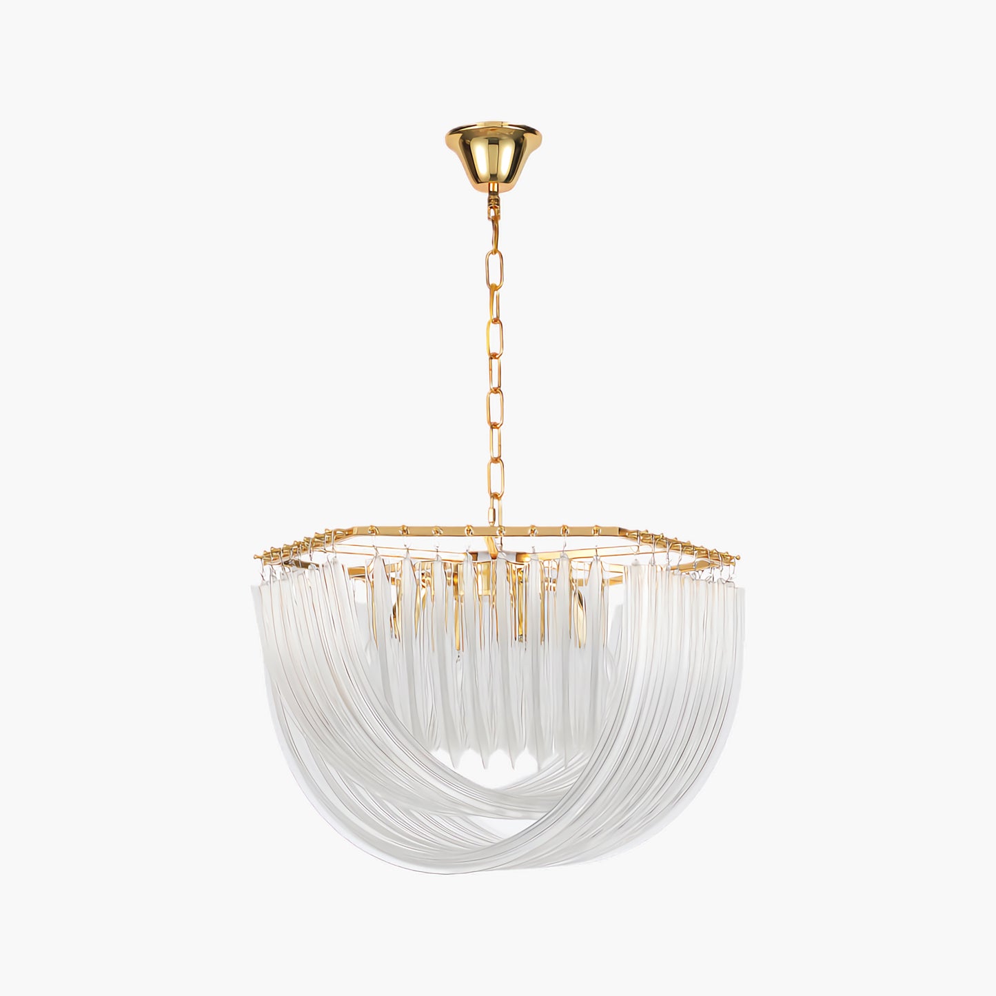 Trevi Murano Mid-century Crystal Chandelier