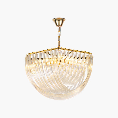 Trevi Murano Mid-century Crystal Chandelier