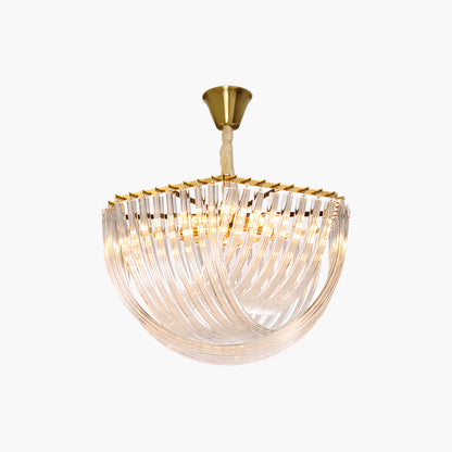 Trevi Murano Mid-century Crystal Chandelier