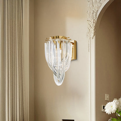 Trevi Murano Mid-century Crystal Chandelier