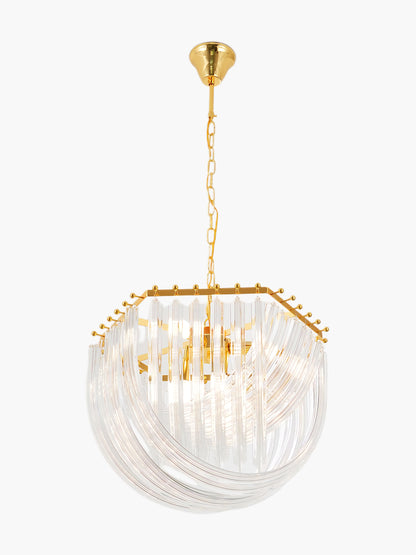 Trevi Murano Mid-century Crystal Chandelier