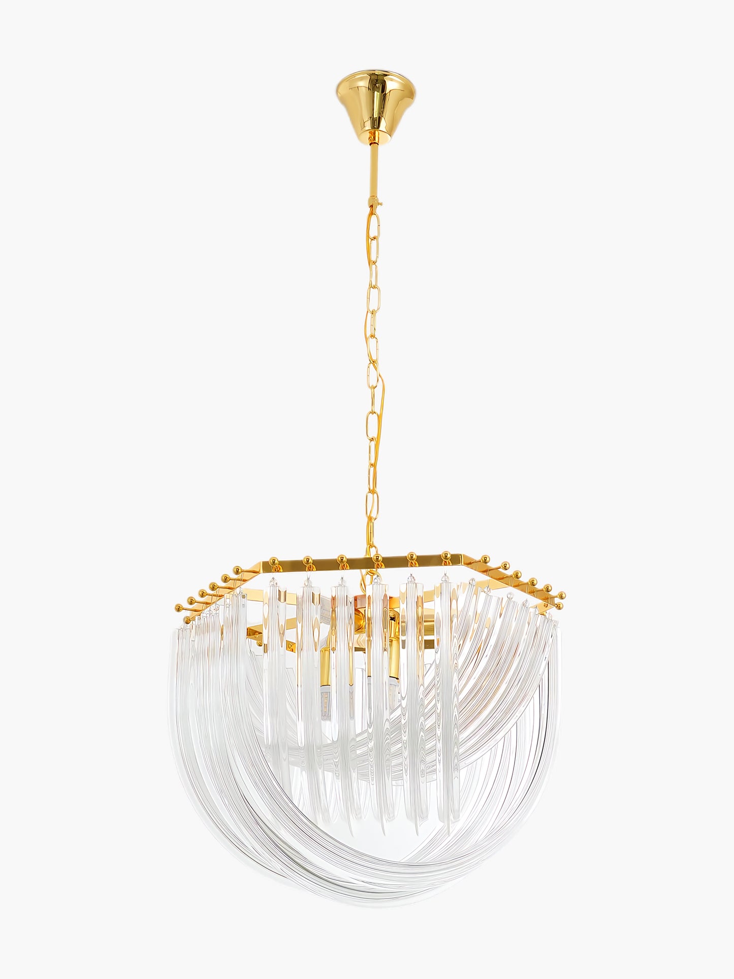 Trevi Murano Mid-century Crystal Chandelier