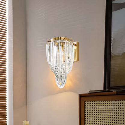 Trevi Murano Mid-century Crystal Chandelier