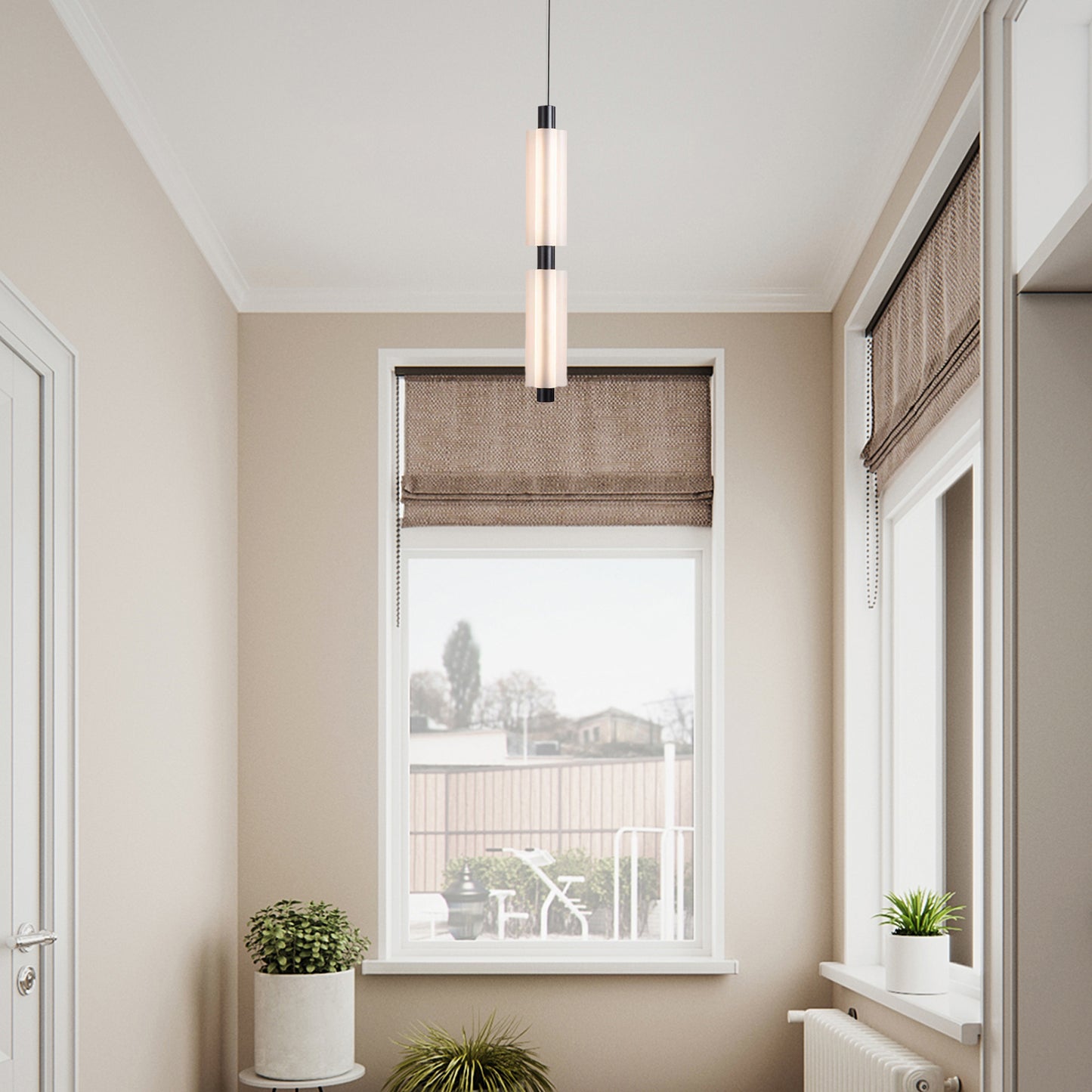 Trillium Eclectic Metal Pendant Light