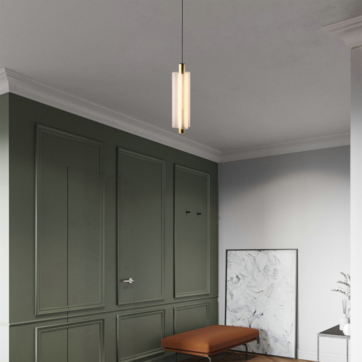 Trillium Eclectic Metal Pendant Light