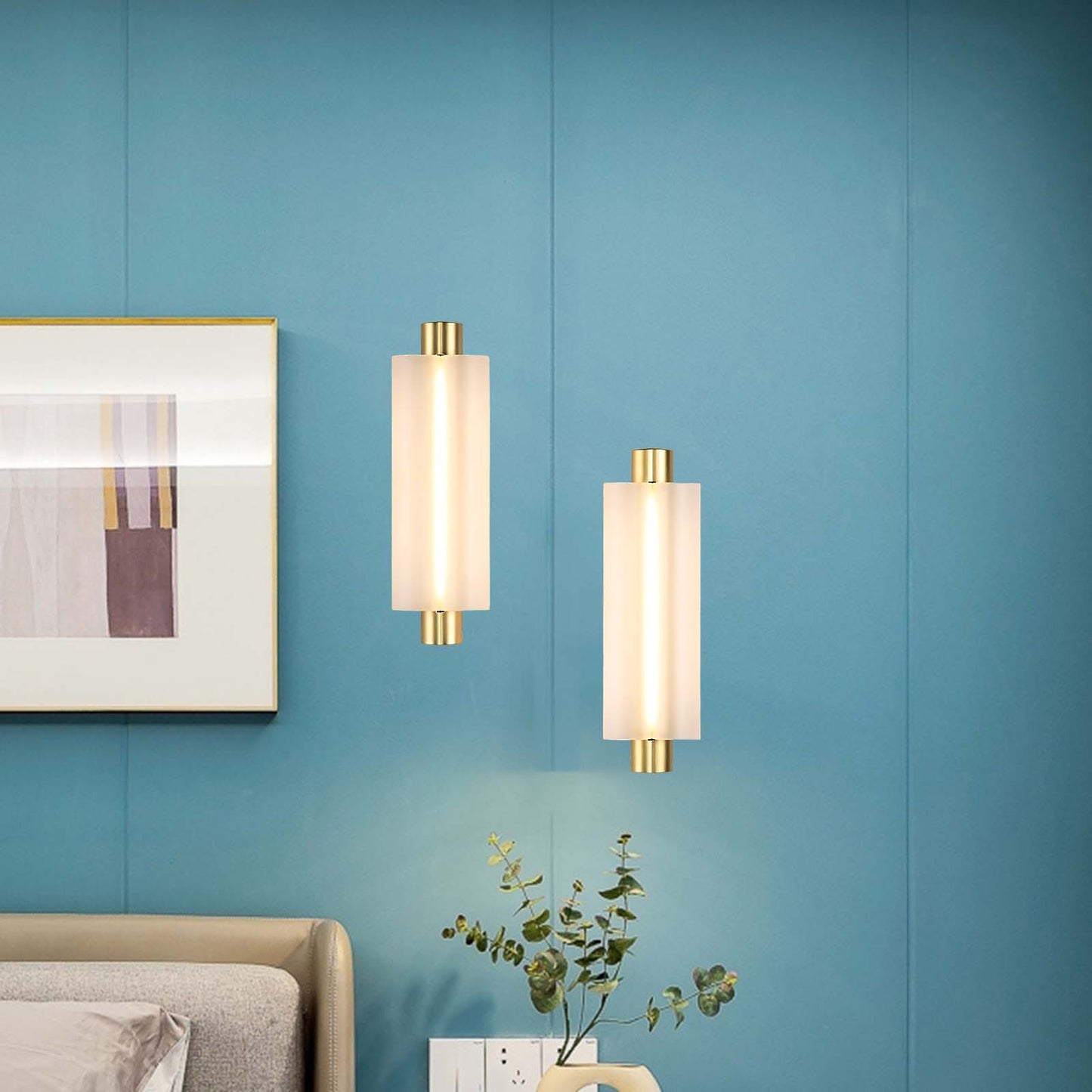 Trillium Eclectic Metal Wall Sconce