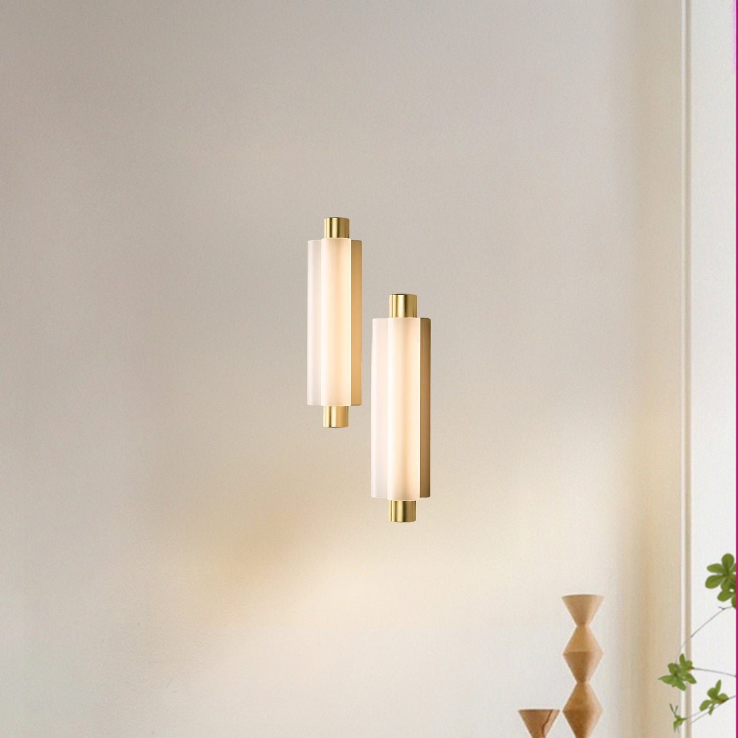 Trillium Eclectic Metal Wall Sconce