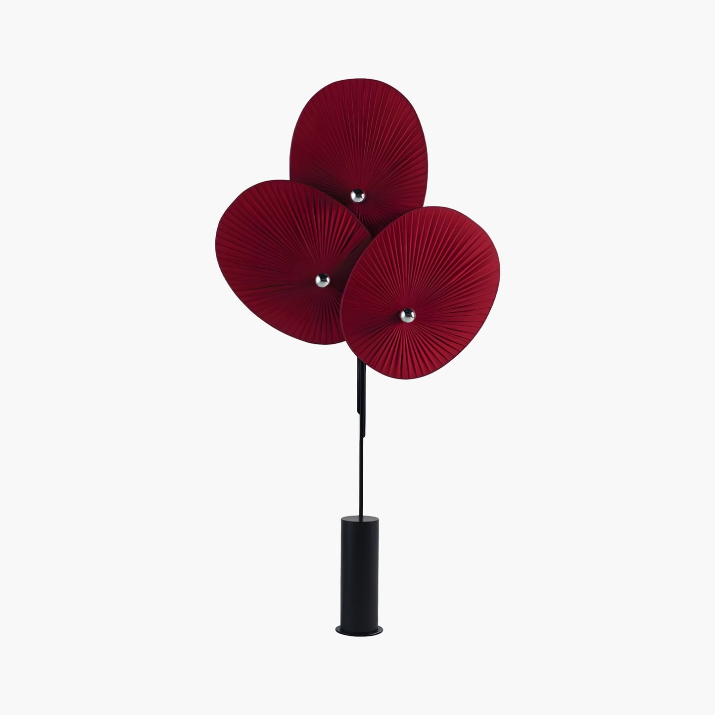 Triple Floral Modern Material Floor Lamp