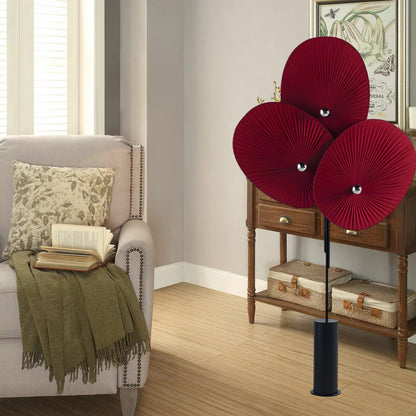 Triple Floral Modern Material Floor Lamp