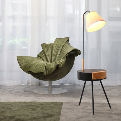 Tripod Fabric Modern Metal Floor Lamp