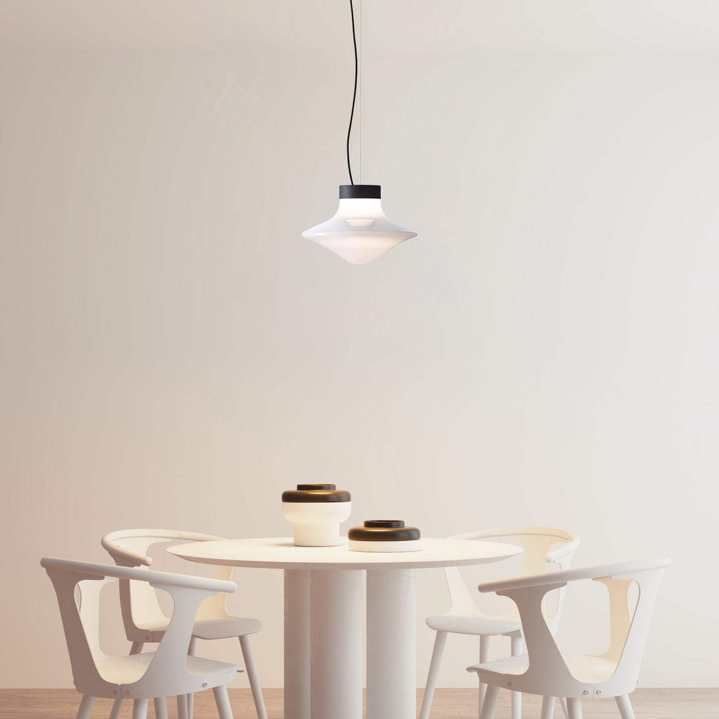 Trottola Eclectic Crystal Pendant Lamp