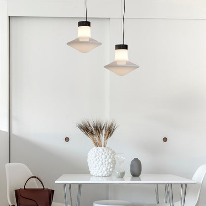 Trottola Eclectic Crystal Pendant Lamp