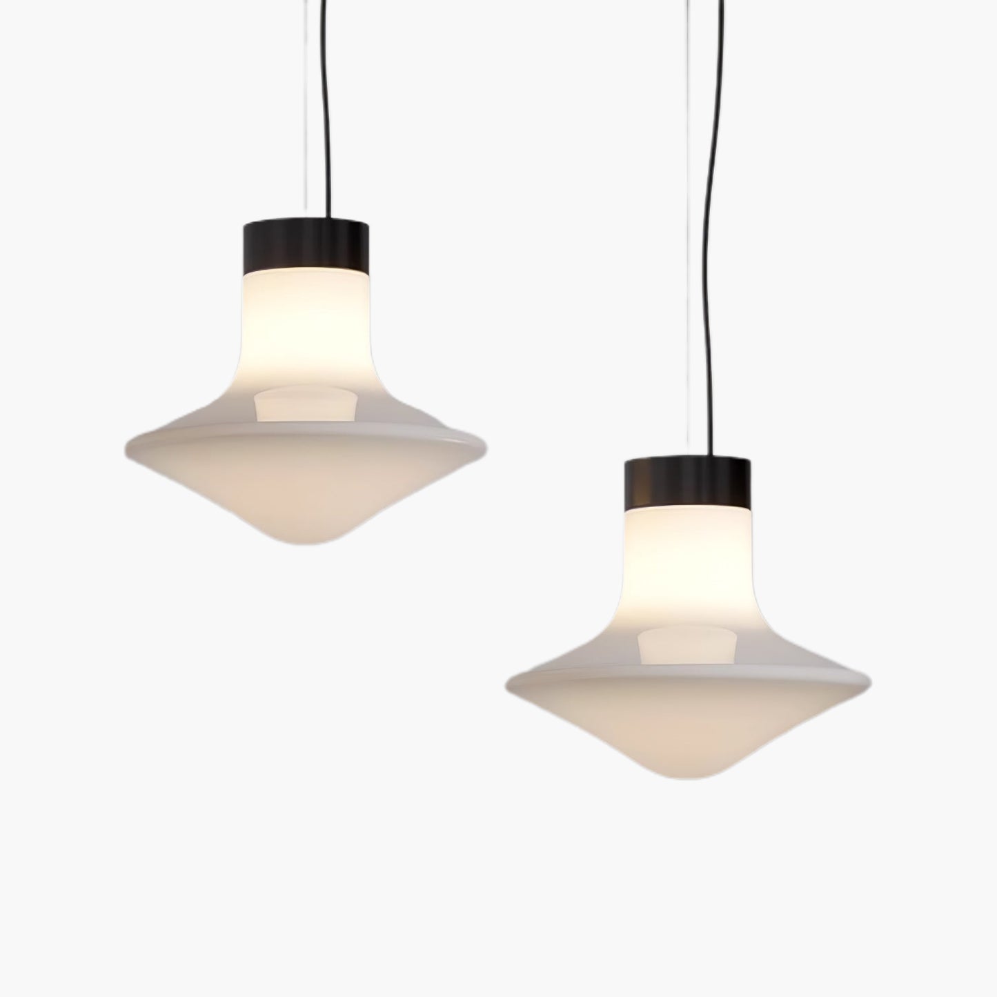 Trottola Eclectic Crystal Pendant Lamp