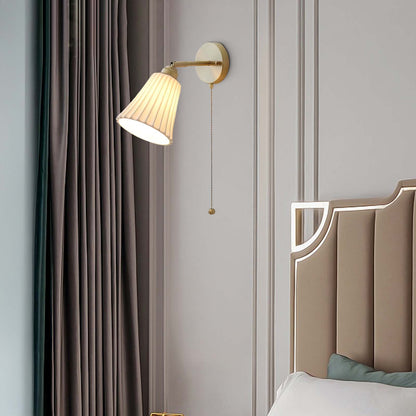 Trumpet Modern Ceramic Wall Light