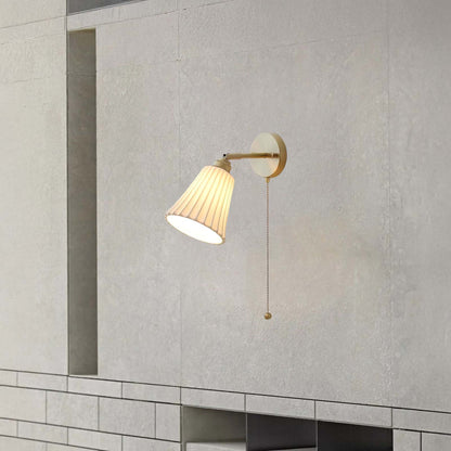 Trumpet Modern Ceramic Wall Light