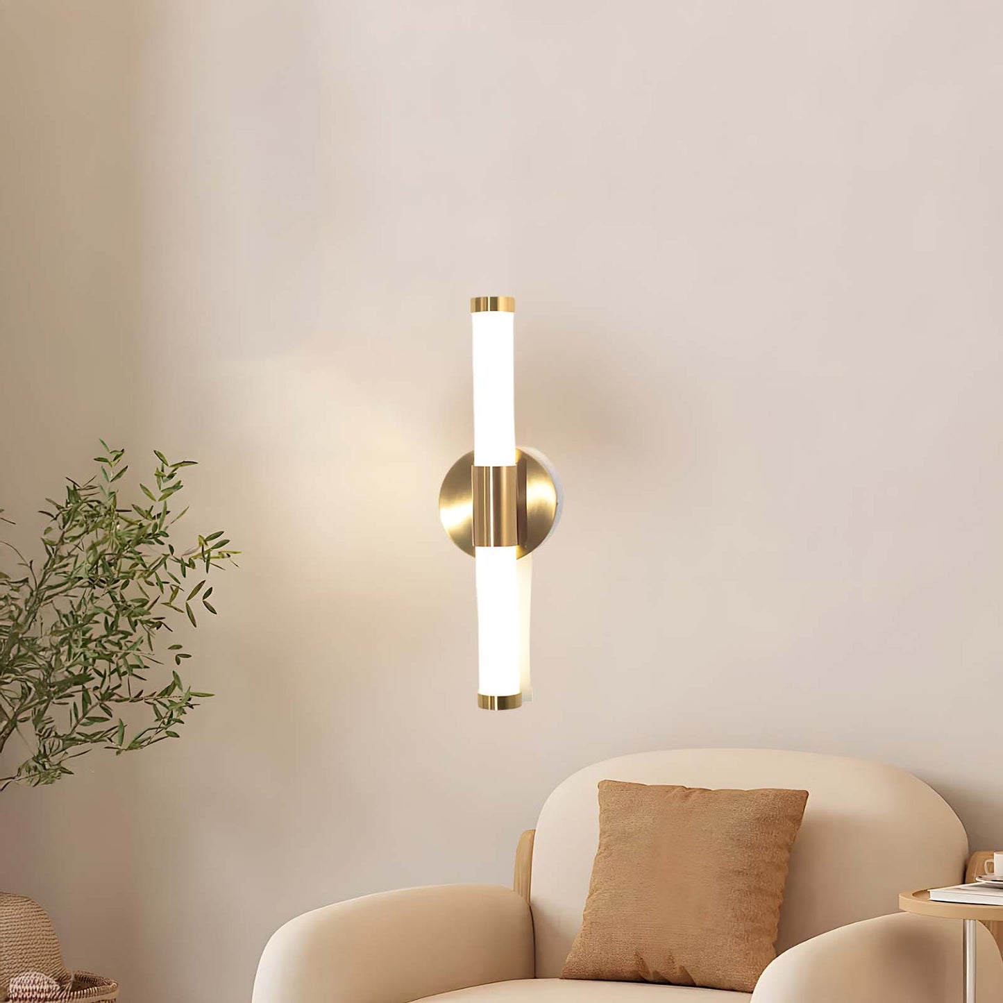 Tubo Linear LED Modern Metal Wall Lamp