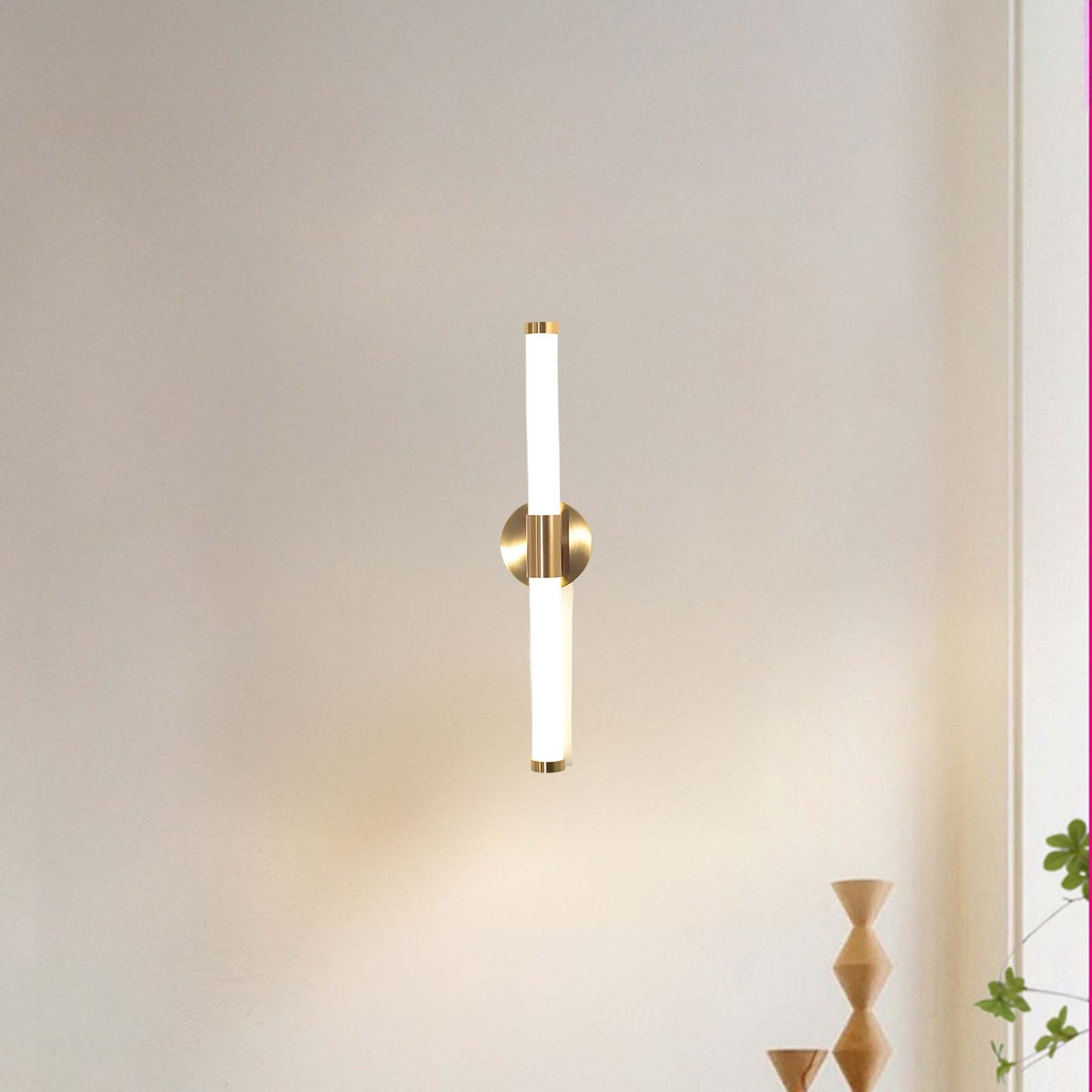 Tubo Linear LED Modern Metal Wall Lamp