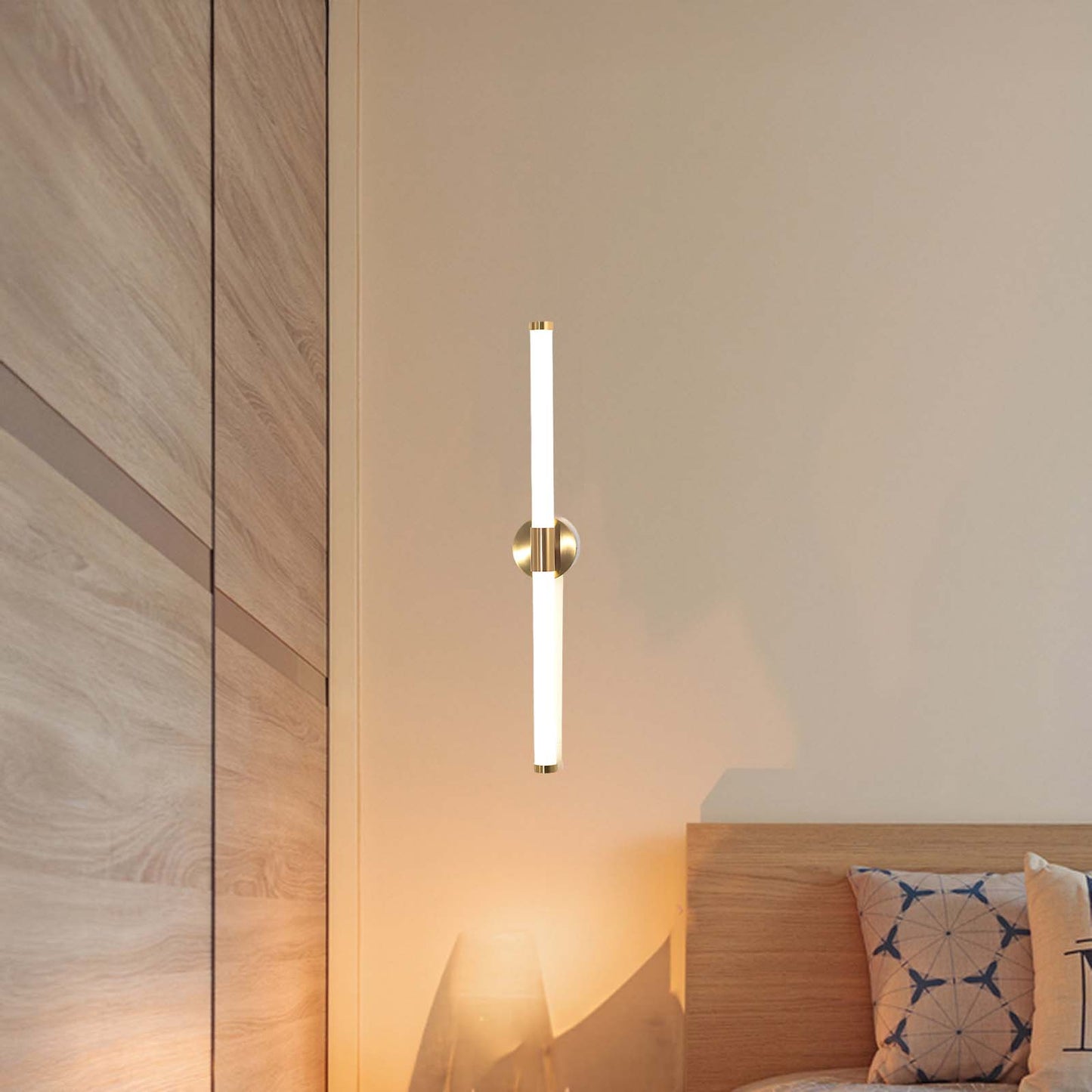 Tubo Linear LED Modern Metal Wall Lamp