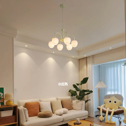 Tulip Matcha Modern Crystal Chandelier