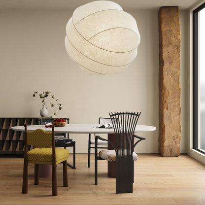 Turner Eclectic Metal Pendant Lamp