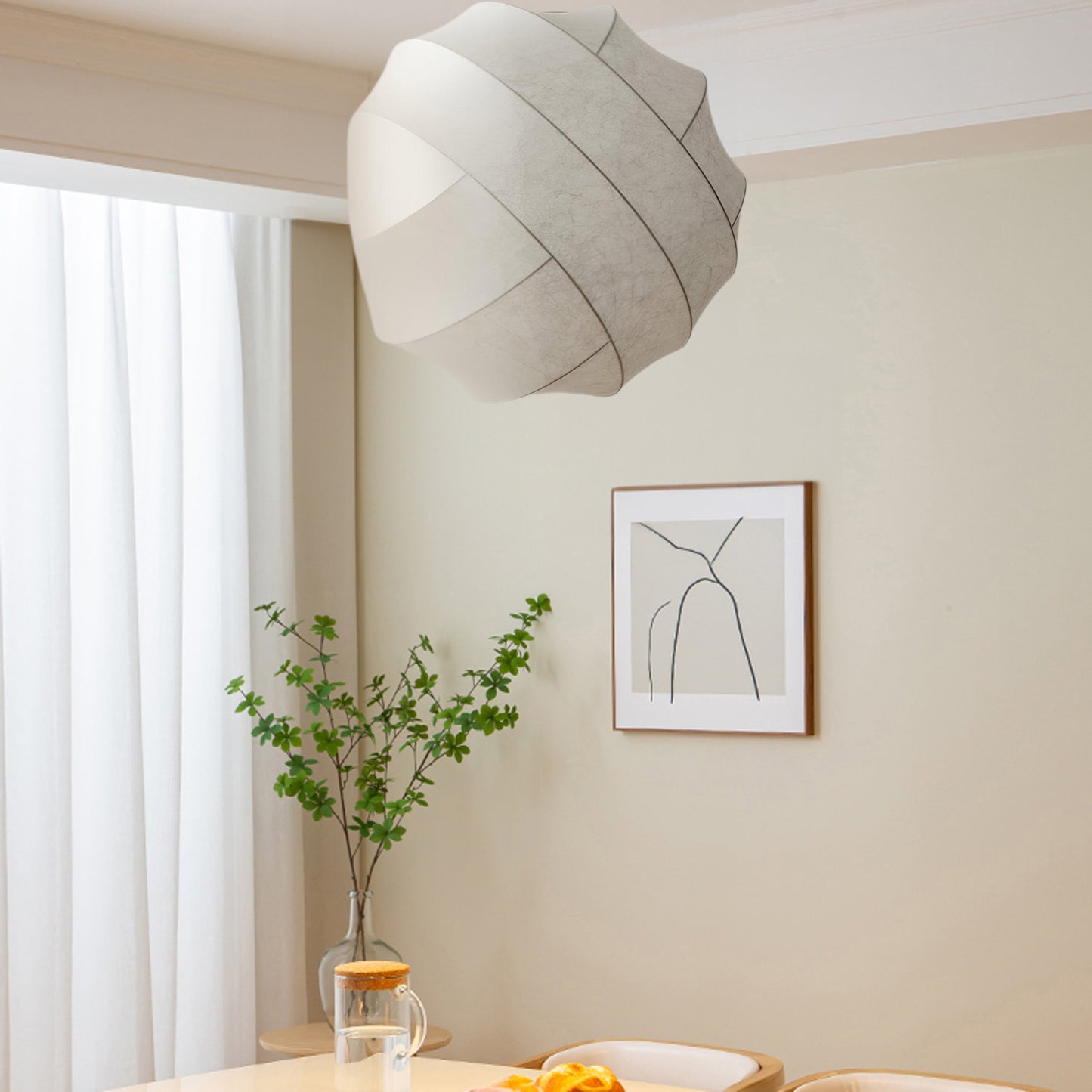 Turner Eclectic Metal Pendant Lamp