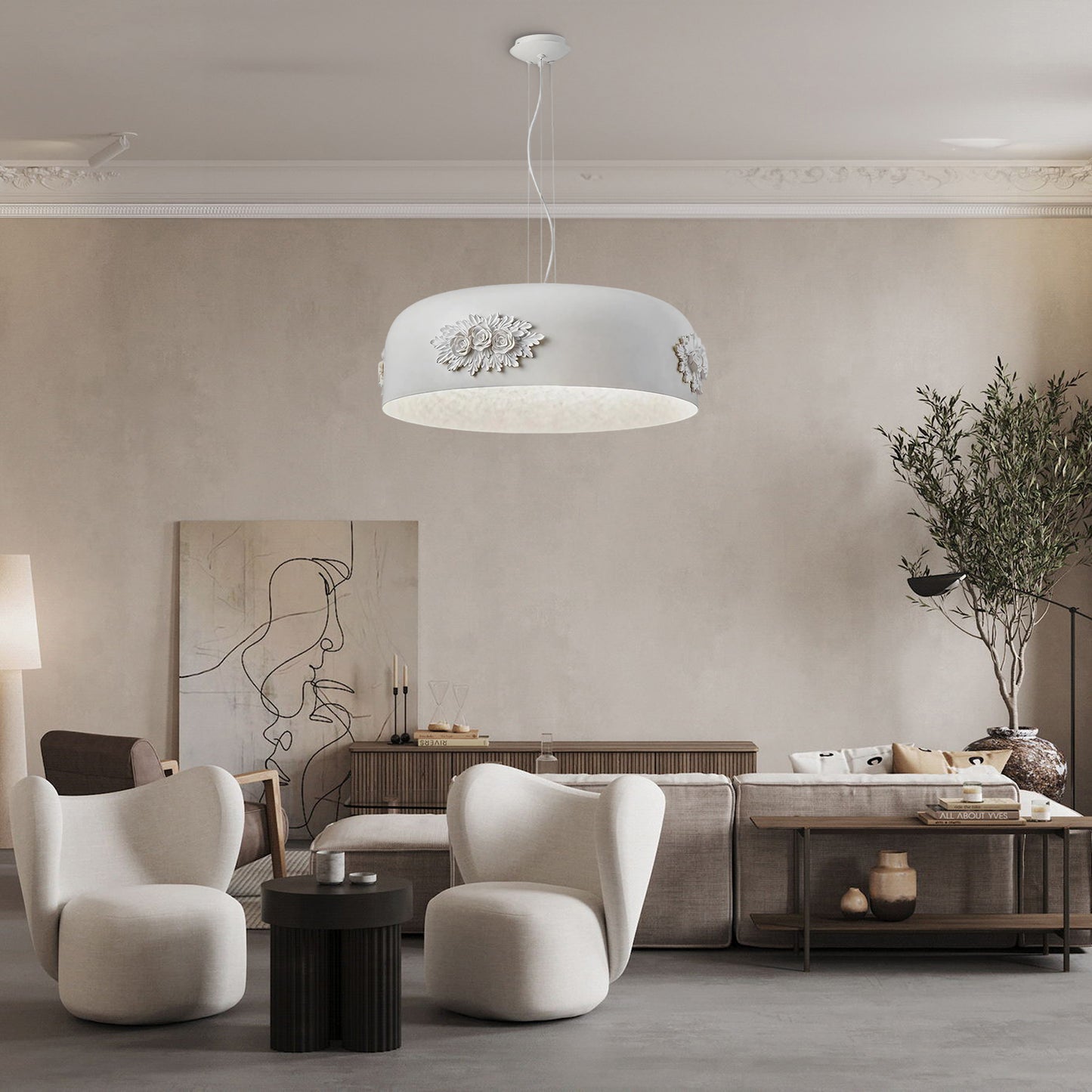 Tuzzi Luxury Metal Pendant Light